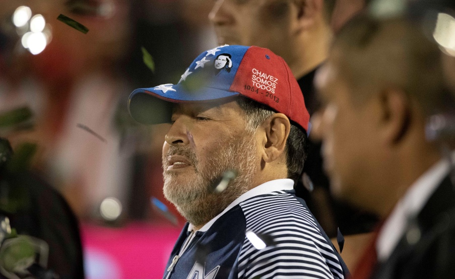 Diego Maradona dejó de ser el DT de Gimnasia(EFE)