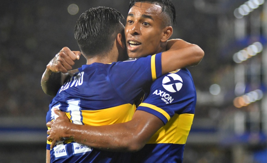 Sebastián Villa, delantero de Boca(Fotobaires)