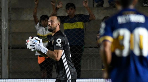 Marcos Díaz se despide de Boca