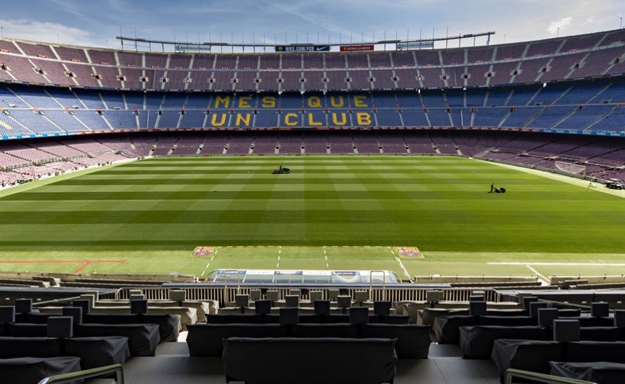 Estadios vacíos ante la pandemia de coronavirus(EFE)