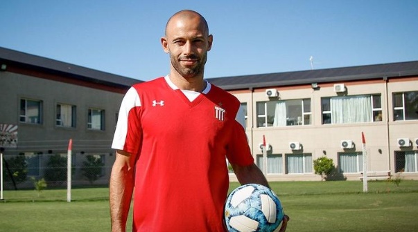 Javier Mascherano, mediocampista de Estudiantes