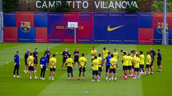 Un medio español aseguró que 5 jugadores del Barcelona sufrieron de coronavirus y el club no lo informó. Foto: Prensa Barcelona
