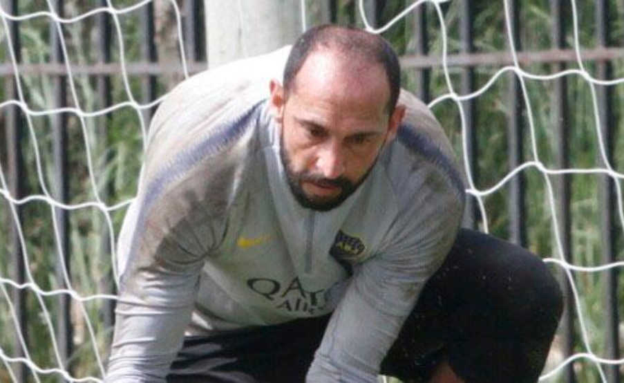 Marcos Díaz se despidió de Boca(Fotobaires)