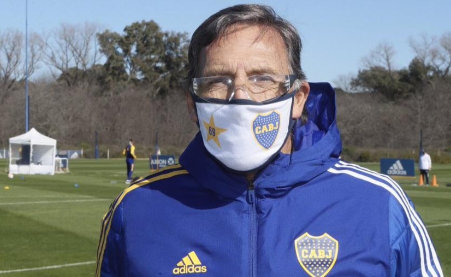 Miguel Ángel Russo, DT de Boca(Prensa Boca)