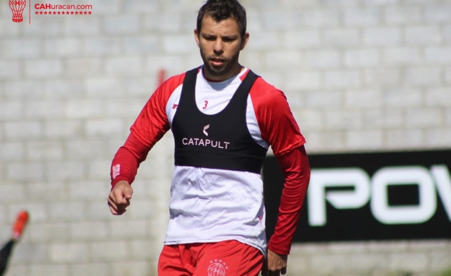 Leandro Grimi, defensor de Huracán(Prensa Huracán)