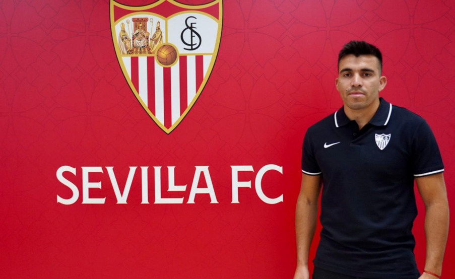 Marcos Acuña es nuevo refuerzo de Sevilla(Prensa Sevilla)