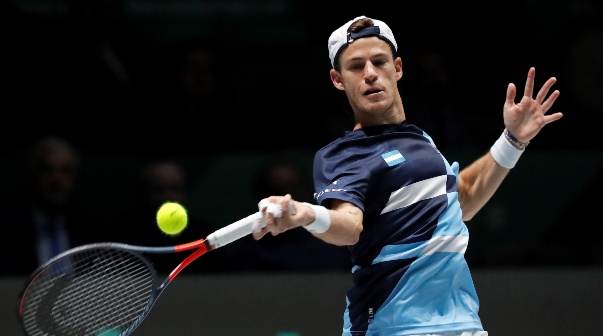 El Peque Schwartzman perdió ante Jan-Lennard Struff y dejó la serie 2 a 0 para Alemania. Foto: EFE