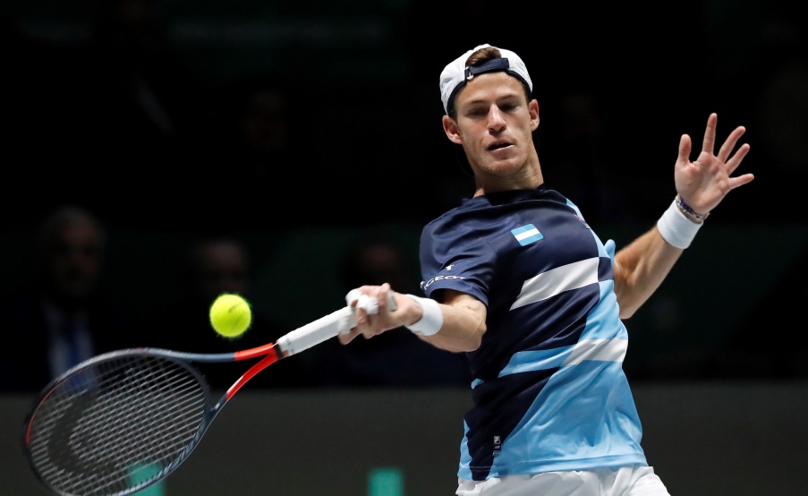 El Peque Schwartzman perdió ante Jan-Lennard Struff y dejó la serie 2 a 0 para Alemania. Foto: EFE