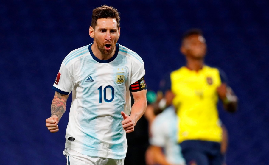 Lionel Messi aseguró que está menos obsesionado con el gol(EFE, EPA/REUTERS POOL)