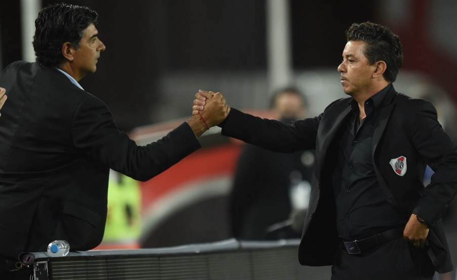 Matías Biscay, integrante del cuerpo técnico de Gallardo, dio positivo de coronavirus en River(RIVER)