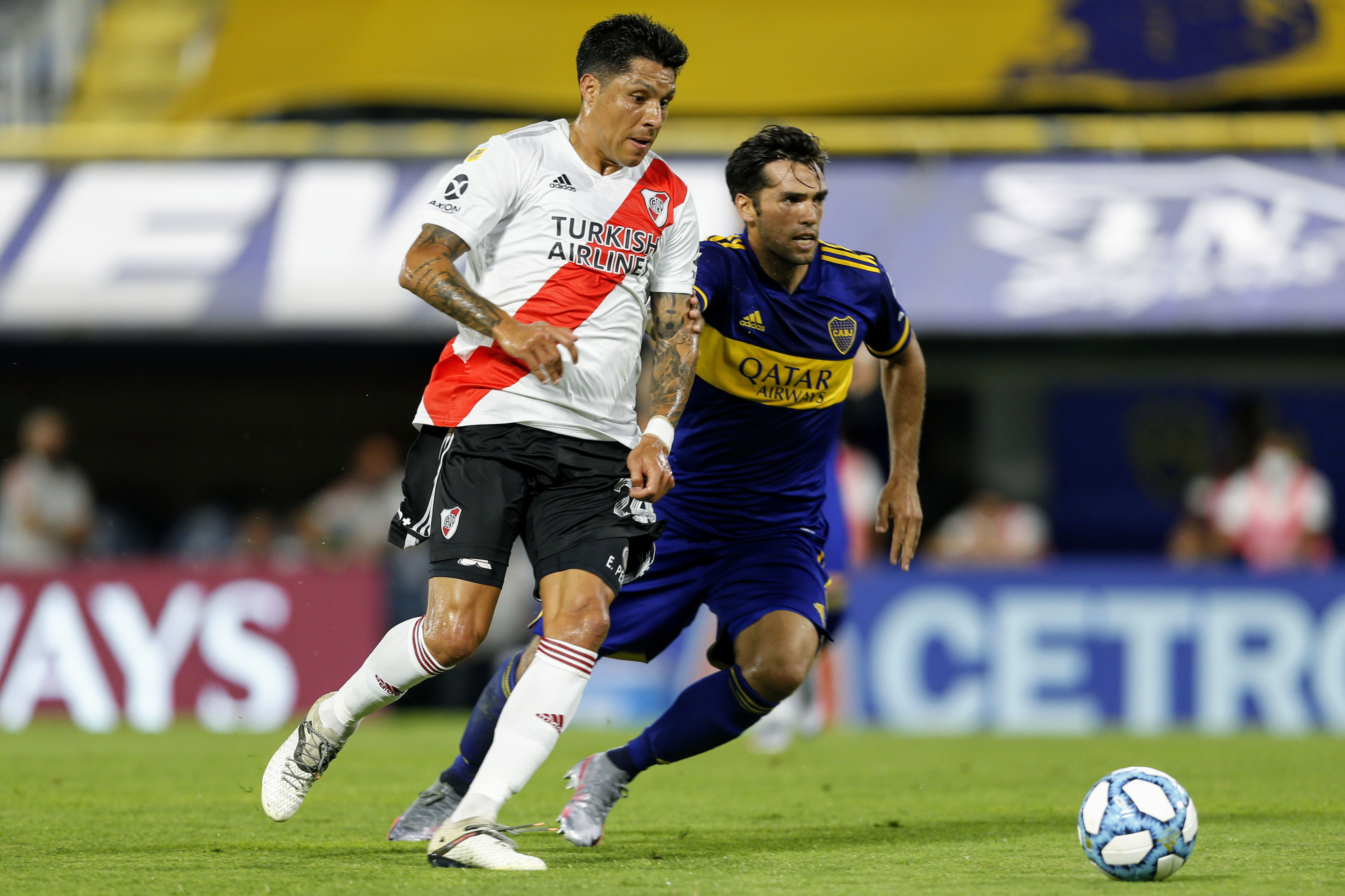 Boca vs River en el superclásico del 2 de enero de 2020