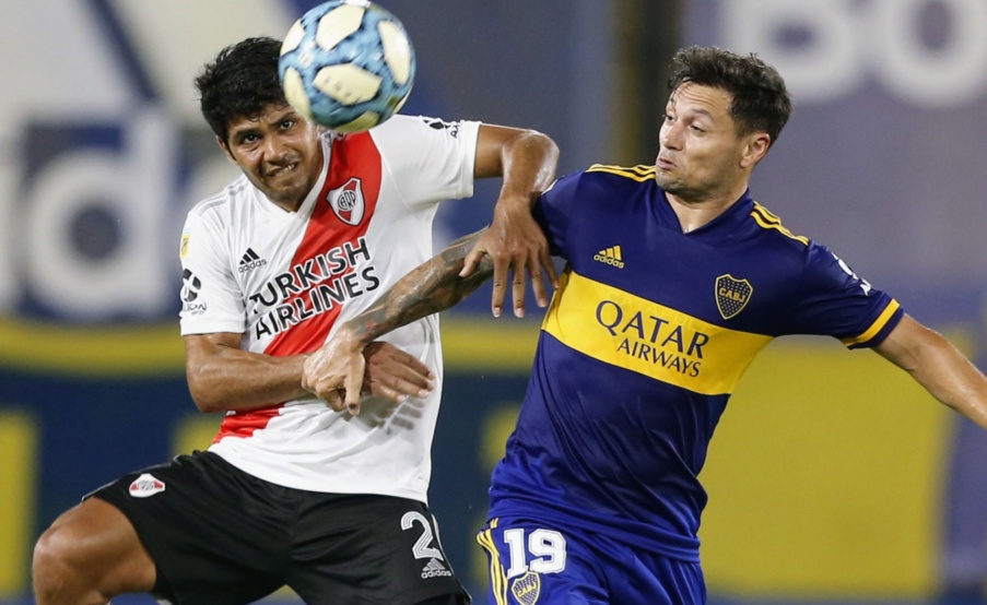 Boca vs River en el superclásico del 2 de enero de 2020(Fotobaires)