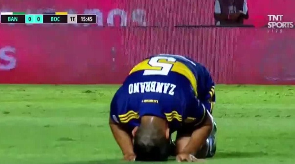 El terrible pelotazo que se comió Zambrano