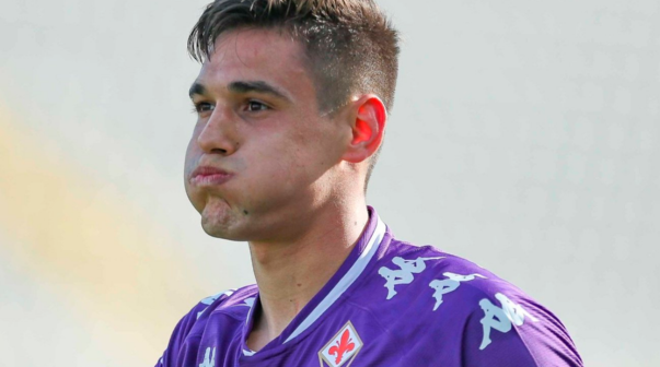 Lucas Martínez Quarta metió su primer gol en Fiorentina y se lo dedicó a Montiel