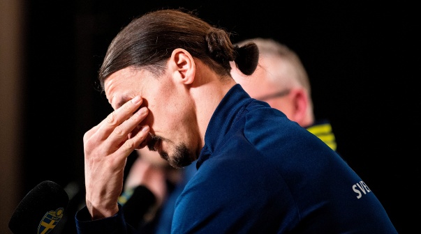 La emoción de Zlatan Ibrahimovic