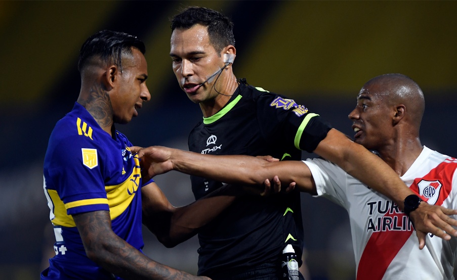 Facundo Tello será el árbitro del Superclásico entre Boca y River(Fotobaires)