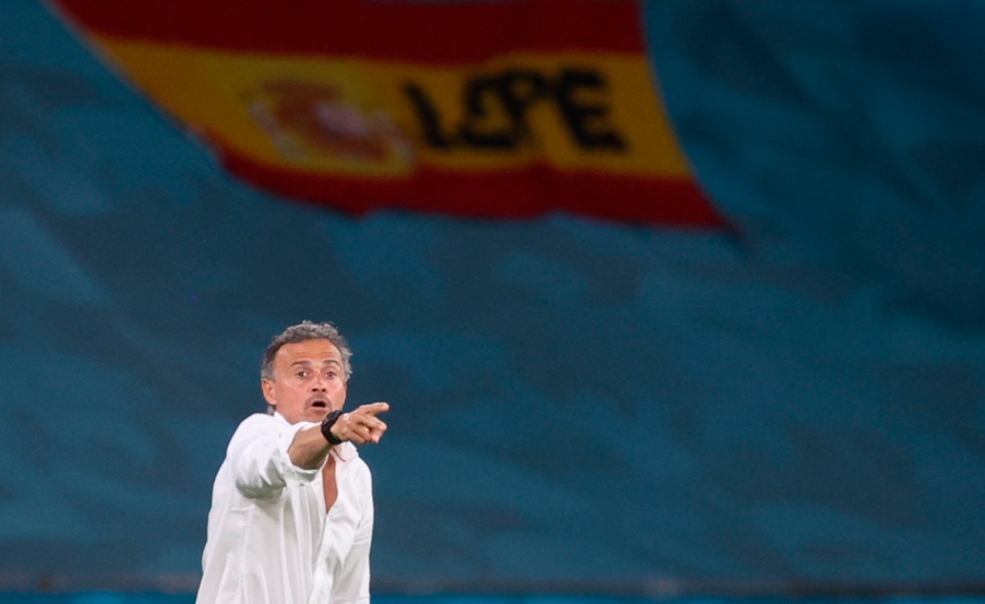 Luis Enrique, DT de España(EFE)