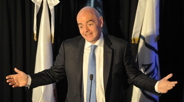 Gianni Infantino en AFA