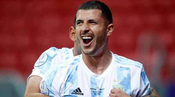 Guido Rodríguez, volante de la Selección Argentina