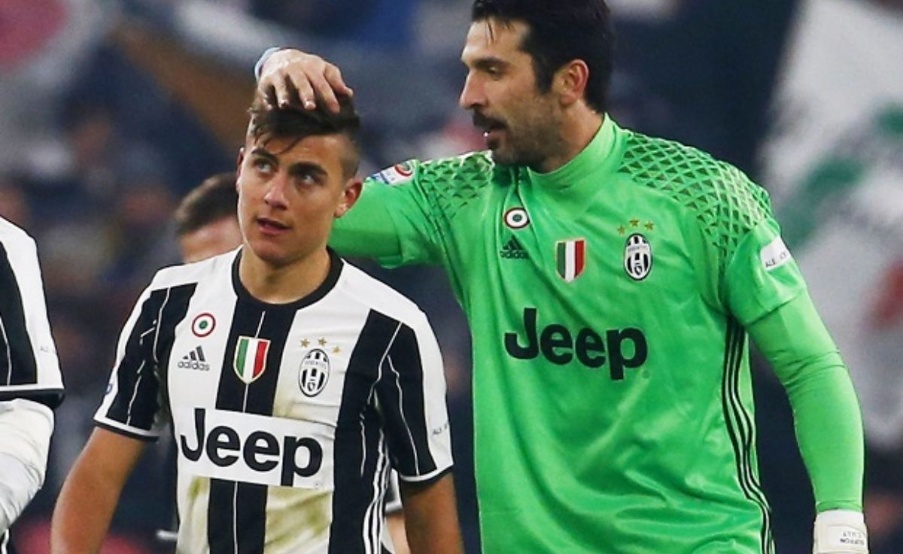Dybala y Buffon compartieron más de 120 partidos en la Juve