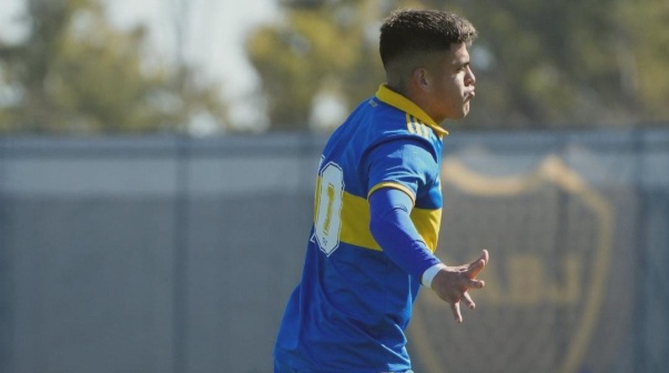 El tremendo golazo de Brandon Cortés en la Reserva de Boca