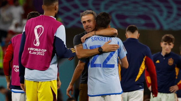 Mundial de F�tbol 2022: Marruecos  - Espa�a