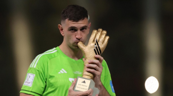 El arquero que reveló que casi le gana el Guante de Oro a Dibu Martínez