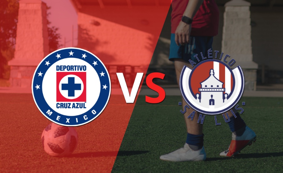 Empieza el partido entre Cruz Azul y Atl. de San Luis
