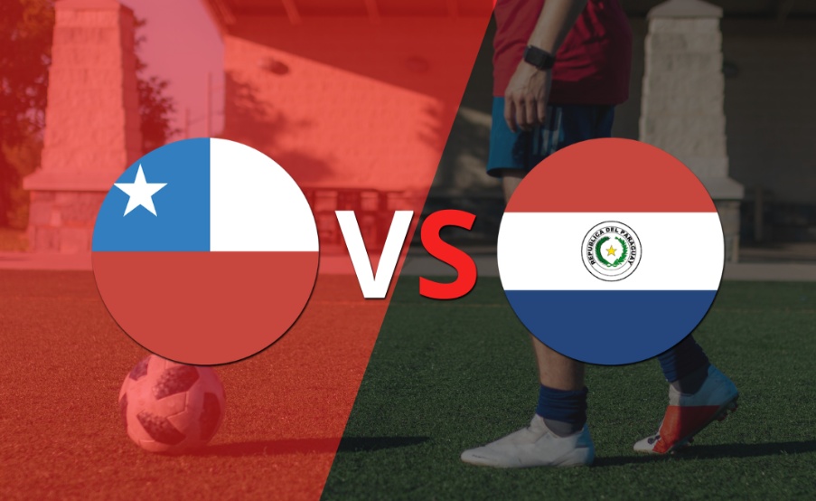 Ya rueda el balón entre Chile y Paraguay en el Nacional