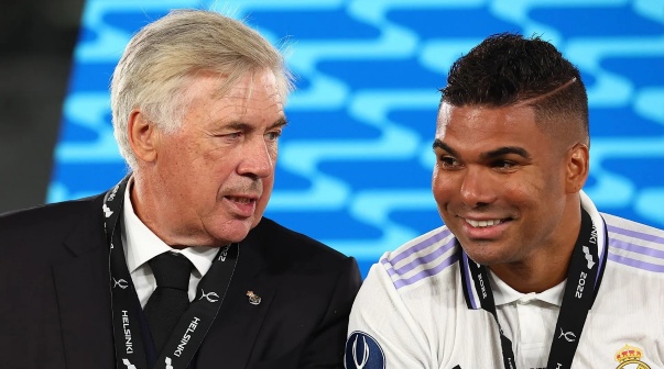 El palazo de Casemiro a Ancelotti tras la derrota de Brasil: 