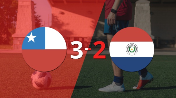 Emocionante partido termina con victoria de Chile 3-2 ante Paraguay
