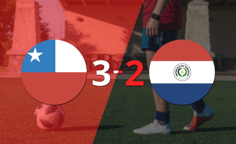 Emocionante partido termina con victoria de Chile 3-2 ante Paraguay