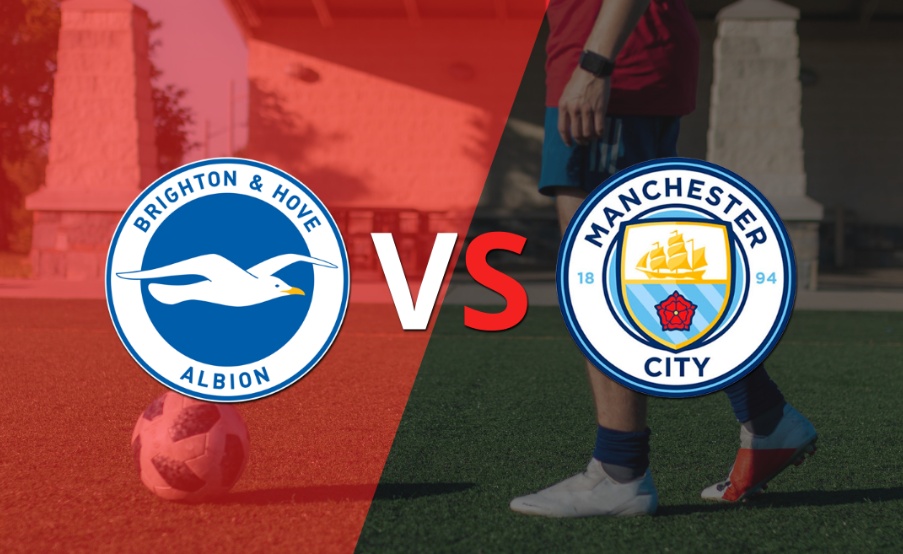 Brighton and Hove y Manchester City empatan en The Amex