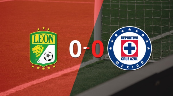 León no pudo con Cruz Azul y empataron sin goles