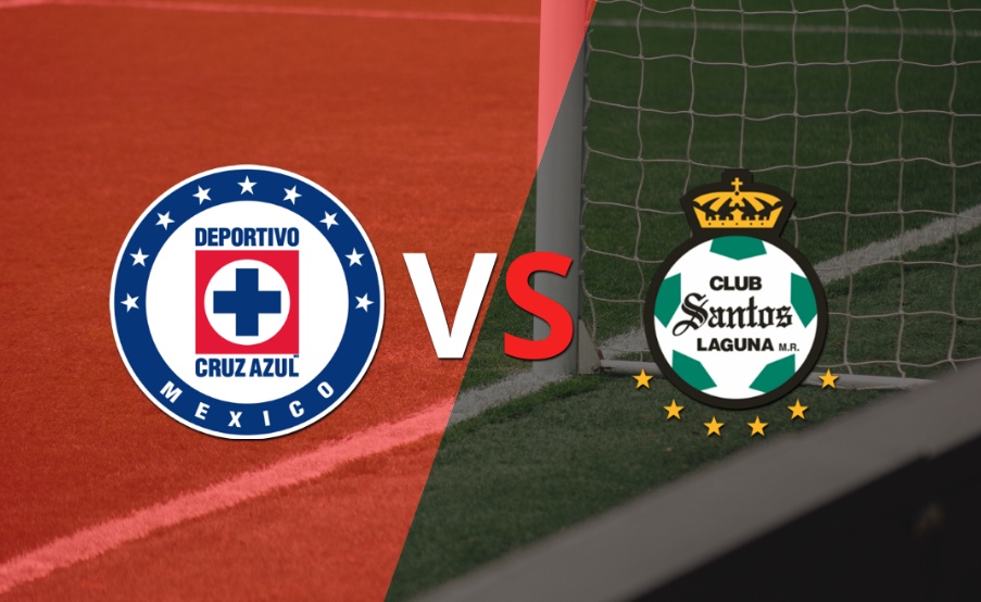 Cruz Azul vence 2 a 0 a Santos Laguna