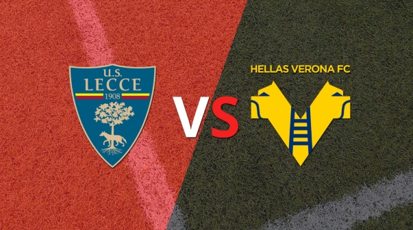 Inicia el partido entre Lecce y Hellas Verona