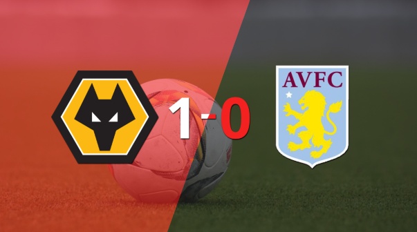 Apretada victoria de Wolverhampton frente a Aston Villa