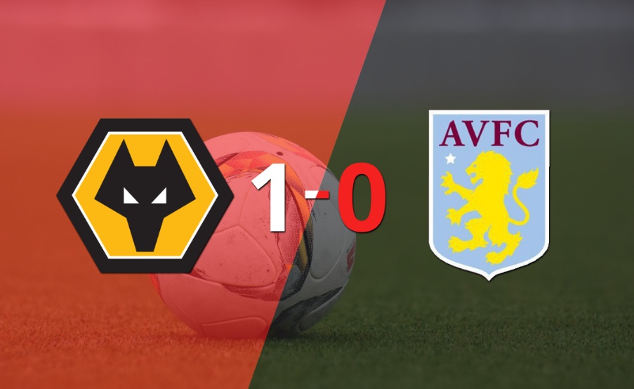 Apretada victoria de Wolverhampton frente a Aston Villa