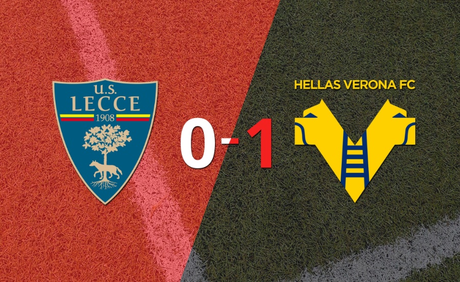 Hellas Verona se impuso con lo justo ante Lecce