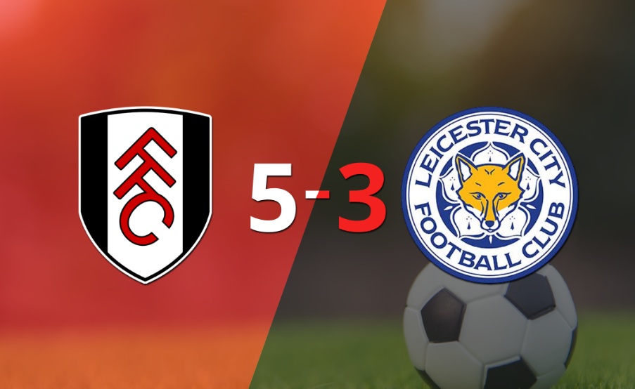Con doblete de Willian, Fulham derrotó a Leicester City