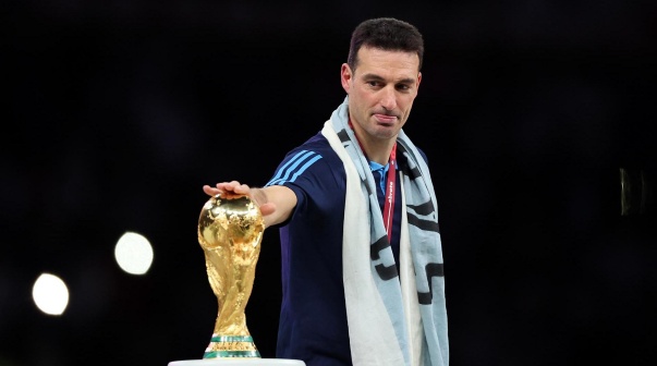 Lionel Scaloni, entrenador de la Selección Argentina