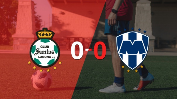 Con un empate entre Santos Laguna y CF Monterrey, se define el duelo en el partido de vuelta