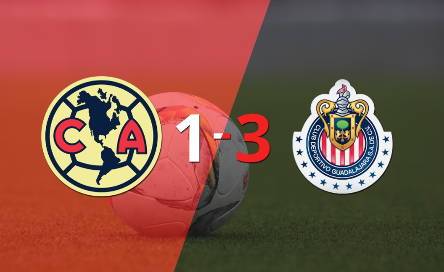 Chivas fue superior al vencer a Club América y quedarse con el Clásico de Clásicos