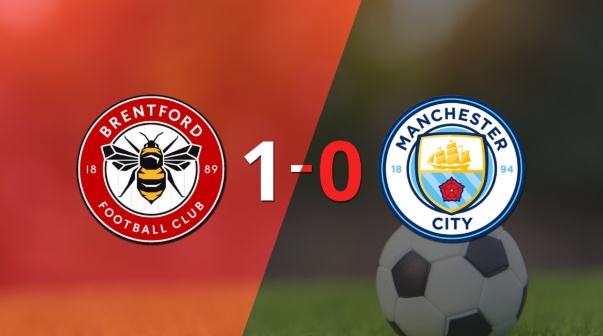 En su casa Brentford derrotó a Manchester City 1 a 0