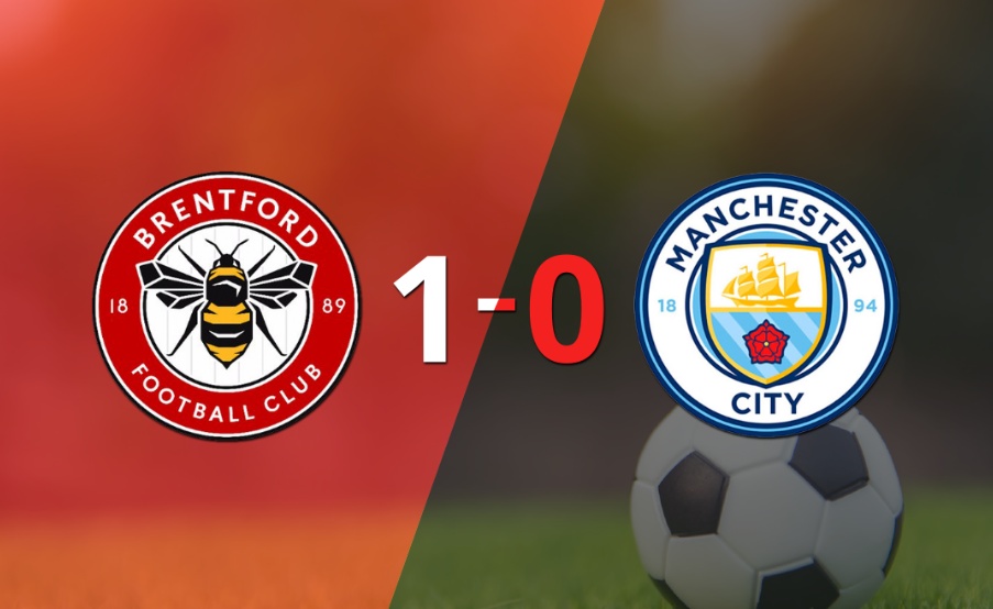En su casa Brentford derrotó a Manchester City 1 a 0
