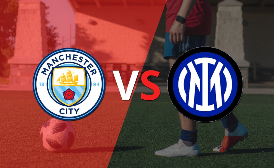 Manchester City e Inter comienzan el segundo tiempo sin goles