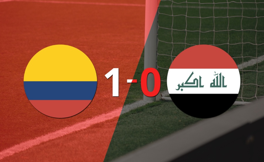 Colombia aprovechó su localía y venció a Irak