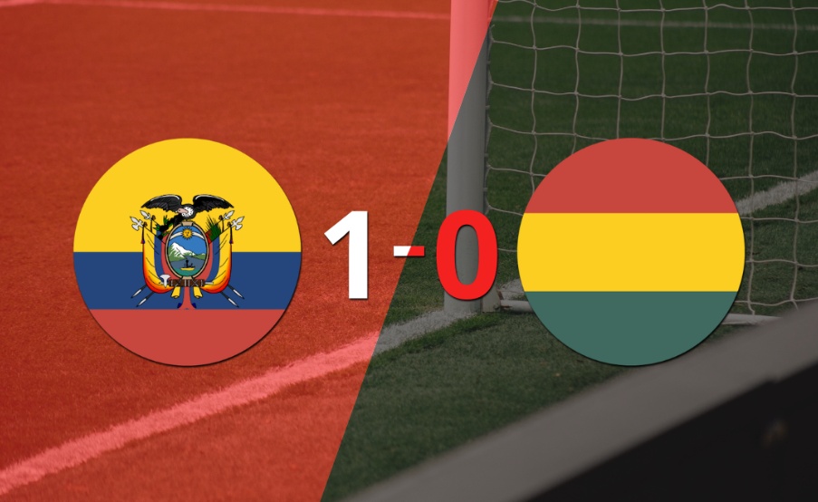 Ecuador aprovechó su localía y venció a Bolivia