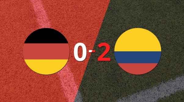 Alemania no pudo en casa con Colombia y cayó 2-0