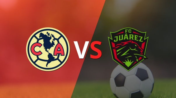 FC Juárez le está ganado a Club América por 2 a 1